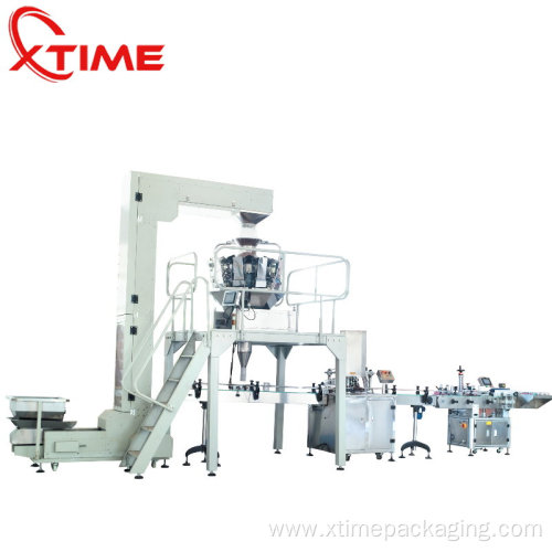 plastic can filling sealing packaging machine factory price